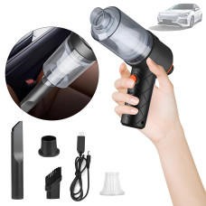 Автомобільний пилосос бездротовий портативний Vacuum cleaner 2в1