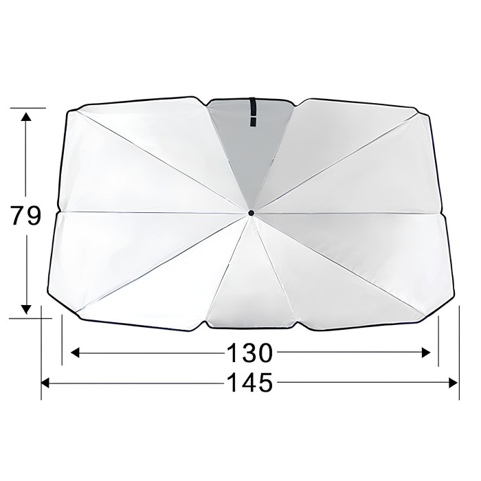 Парасолька від сонця на лобове скло автомобіля Car Umbrella