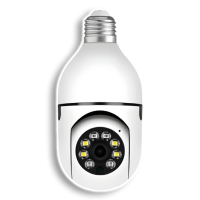 Лампочка IP-камера спостереження прихована обертова Wi-Fi Panorama Camera