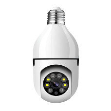 Лампочка IP-камера спостереження прихована обертова Wi-Fi Panorama Camera