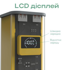  Повербанк MONSTER 60 000 mAh 22.5W швидка зарядка