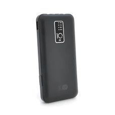 Повербанк з вбудованими кабелями Intelligence 4в1, 20000 mAh