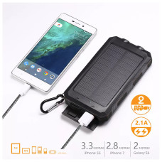 Повербанк SolarPower 20 000 mAh із сонячною панеллю