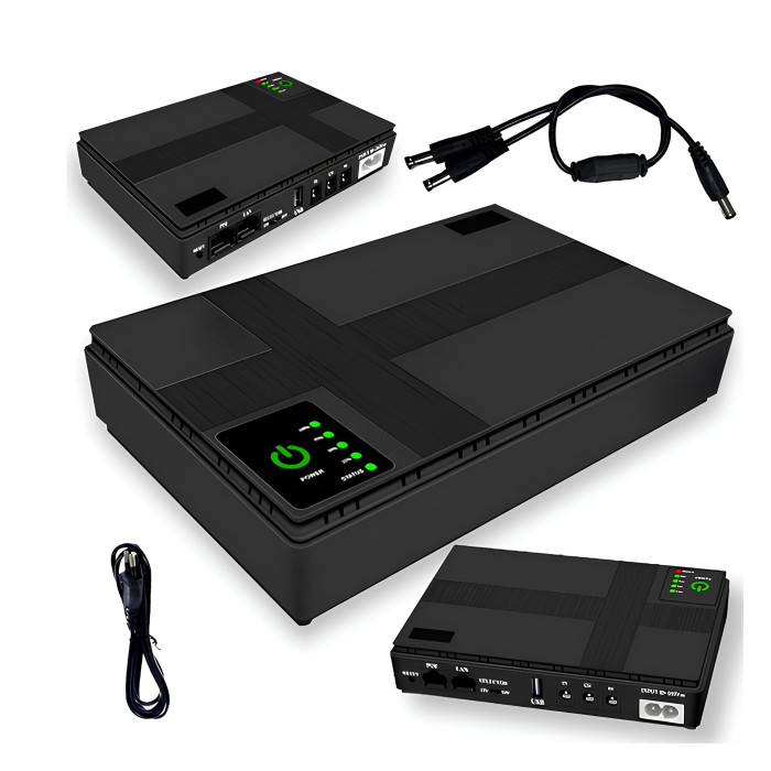 UPS безперебійник для роутера 12000mah/18w UPS безперебійник для роутера 12000mah/18w