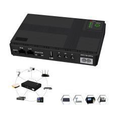 UPS безперебійник для роутера 12000mah/18w
