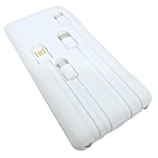 Повербанк з вбудованими кабелями PZX-C163 18000 mAh
