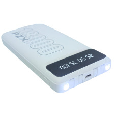 Повербанк з вбудованими кабелями PZX-C163 18000 mAh