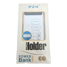Повербанк з вбудованими кабелями PZX-C163 18000 mAh