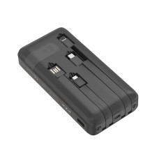 Повербанк з вбудованими кабелями PZX-C165 27000 mAh