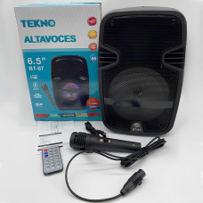 Портативна акустична Bluetooth колонка з RGB підсвічуванням, мікрофоном і пультом