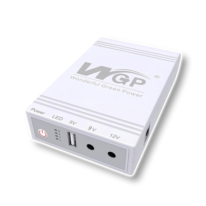 Джерело безперебійного живлення для роутера UPS WGP-103, 10400 mAh