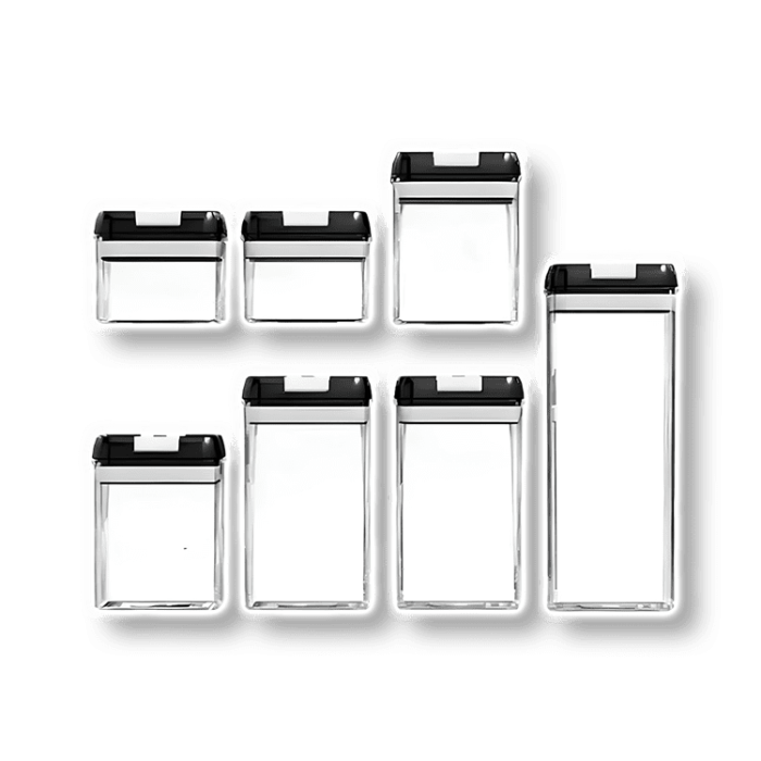 Набір контейнерів для сипучих і спецій 7 шт. органайзер FOOD Storage Container Set