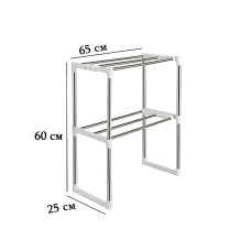 Полиця стелаж для мікрохвильовки