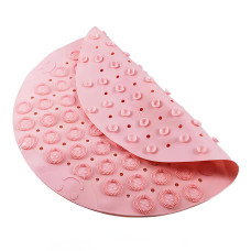 Круглий нековзний килимок Massage foot щітка для стоп