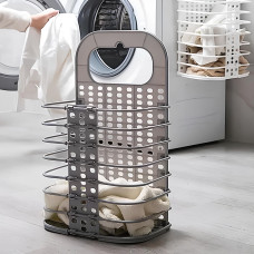 Настінний складаний кошик для білизни Laundry Basket TV000887