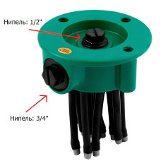 Розумна система поливу розпилювач води Multifunctional sprinkler 12в1