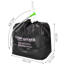 Сонячний портативний туристичний душ 40 л. Camp Shower