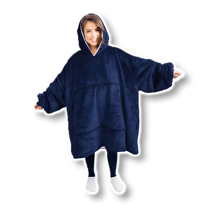 Толстовка-плед з капюшоном HUGGLE HOODIE One Size