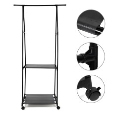 Вішалка для одягу та взуття підлогова пересувна The New Coat Rack