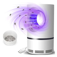 Лампа-пастка знищувач комарів та комах електрична від USB Mosquito Killer