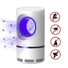 Лампа-пастка знищувач комарів та комах електрична від USB Mosquito Killer