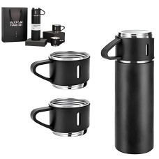 Подарунковий набір термос + 3 чашки 500 ml Vacuum Flask Set