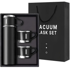 Подарунковий набір термос + 3 чашки 500 ml Vacuum Flask Set