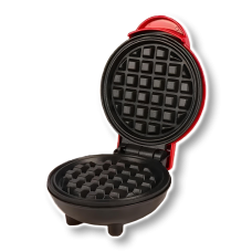 Портативна міні-вафельниця електрична з антипригарним покриттям Waffle Wonder Mini