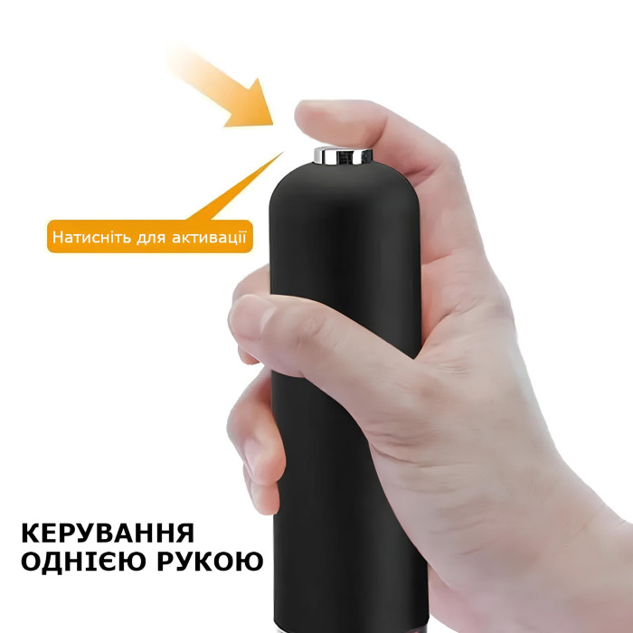 Автоматичний електромлин для спецій з підсвічуванням на батарейках