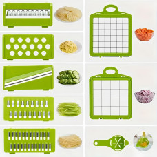Багатофункціональна овочерізка-подрібнювач Veggie Slicer 14в1