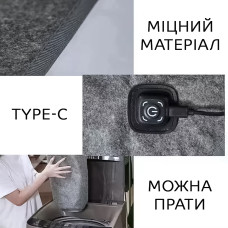 Електропростирадло з підігрівом від USB 80х160 см