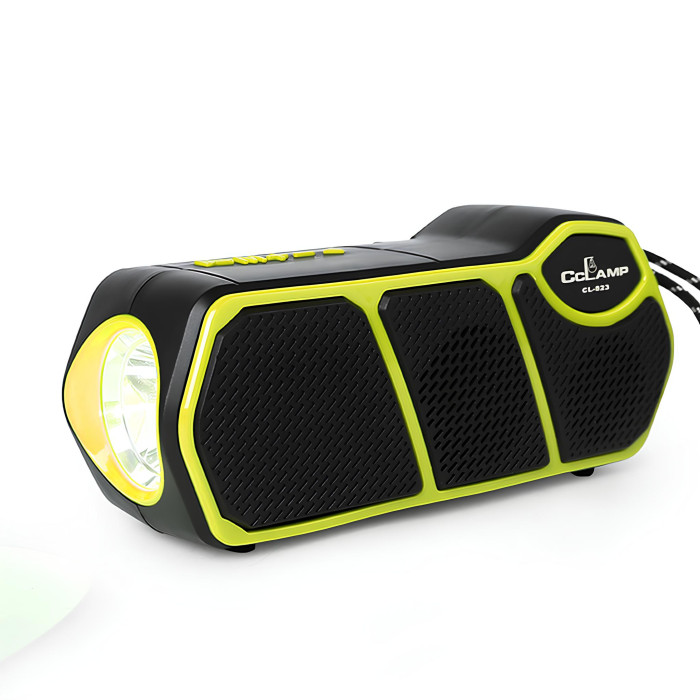 Радіоприймач 3в1 CL-823, з сонячною панеллю, ліхтарем, МР3-плеєром, Bluetooth, PowerBank, TF та FM,SW,AM Радіоприймач 3в1 CL-823, з сонячною панеллю, ліхтарем, МР3-плеєром, Bluetooth, PowerBank, TF та FM,SW,AM