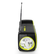 Радіоприймач 3в1 CL-823, з сонячною панеллю, ліхтарем, МР3-плеєром, Bluetooth, PowerBank, TF та FM,SW,AM