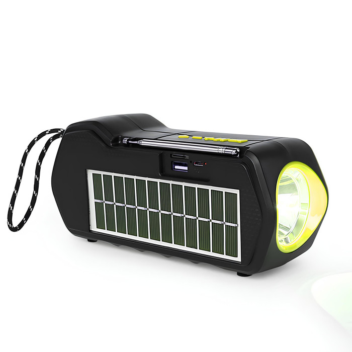 Радіоприймач 3в1 CL-823, з сонячною панеллю, ліхтарем, МР3-плеєром, Bluetooth, PowerBank, TF та FM,SW,AM Радіоприймач 3в1 CL-823, з сонячною панеллю, ліхтарем, МР3-плеєром, Bluetooth, PowerBank, TF та FM,SW,AM