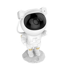 Нічник проектор "Астронавт" зоряне небо з пультом та підставкою Cosmic Nightlight