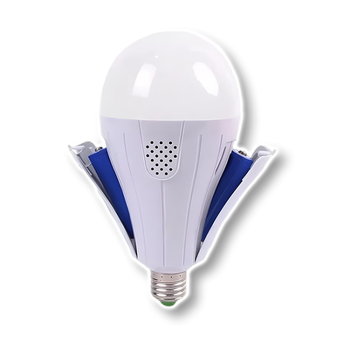 Світлодіодна акумуляторна LED лампа з цоколем E27 20W портативна