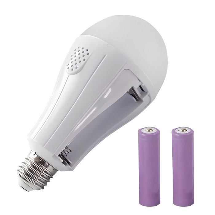 Світлодіодна акумуляторна LED лампа з цоколем E27 20W портативна Світлодіодна акумуляторна LED лампа з цоколем E27 20W портативна