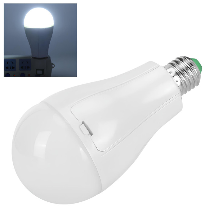 Світлодіодна акумуляторна LED лампа з цоколем E27 20W портативна Світлодіодна акумуляторна LED лампа з цоколем E27 20W портативна