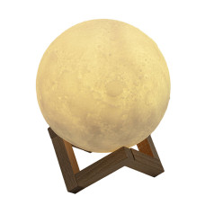 Настільний світильник нічник "Місяць" 3D MOON LAMP 15 см