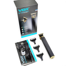 Професійний тример для стрижки волосся та бороди з 3-ма насадками USB VGR V-179