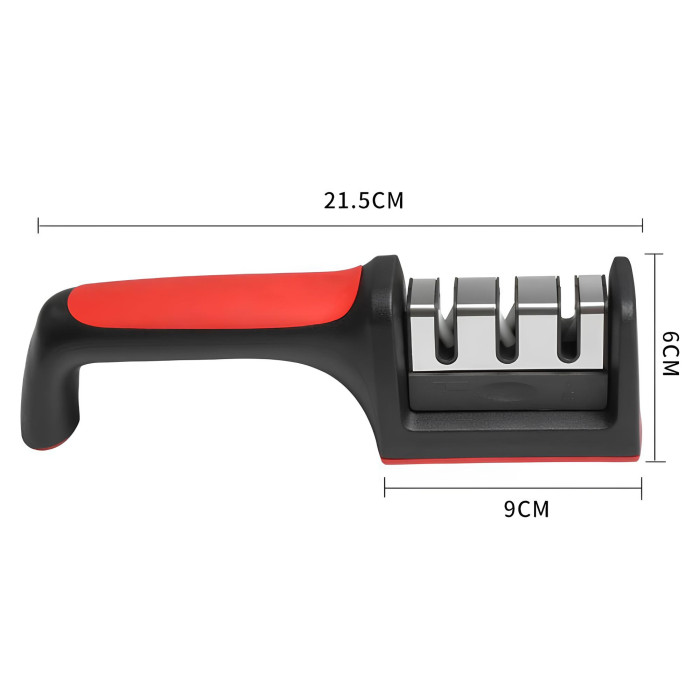 Точилка ручна для ножів 3в1 Sharpener