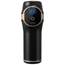 Перкусійний масажер для вього тіла з USB + 4 насадки RelaxPulse Pro