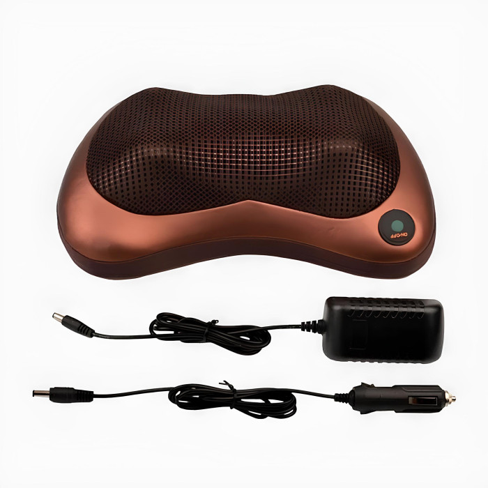 Електрична багатофункціональна подушка масажер для дому та машини Massage Pillow Електрична багатофункціональна подушка масажер для дому та машини Massage Pillow