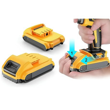 Змінний акумулятор для електроінструментів жовтий 24V 1300mAh