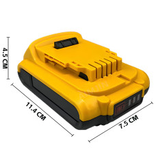 Змінний акумулятор для електроінструментів жовтий 24V 1300mAh