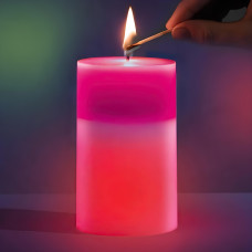 Воскова свічка Led хамелеон Candled Magic змінює колір (magic7)