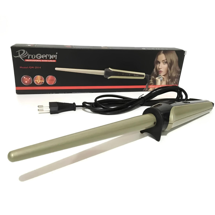 Плойка для волосся конусна африканські кучері Geemy GM-2914 Плойка для волосся конусна африканські кучері Geemy GM-2914